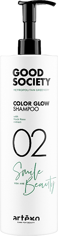 Шампунь для волосся - Artego Good Society Color Glow 02 Shampoo — фото N2