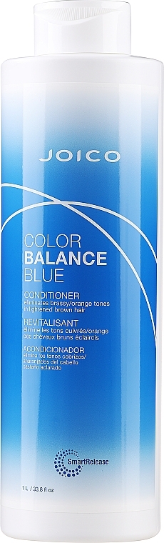 Оттеночный кондиционер для поддержания холодных оттенков - Joico Color Balance Blue Conditioner — фото N4