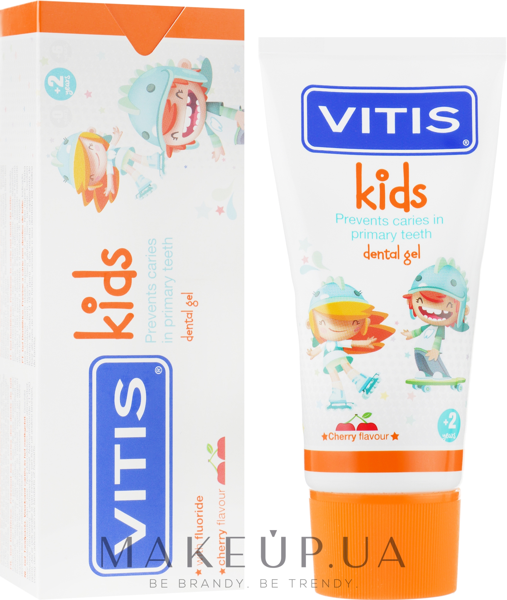 Зубная гель-паста для детей - Dentaid Vitis Kids — фото 50ml