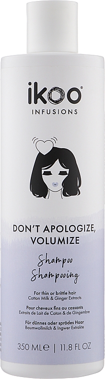 Шампунь для объема волос - Ikoo Infusions Don’t Apologize, Volumize Shampoo  — фото N10