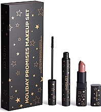 Парфумерія, косметика Набір - Inglot Holiday Promises (mascara/7.5ml + lip/4,5g)