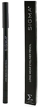 Духи, Парфюмерия, косметика Карандаш для глаз - Sigma Beauty Long Wear Eyeliner Pencil