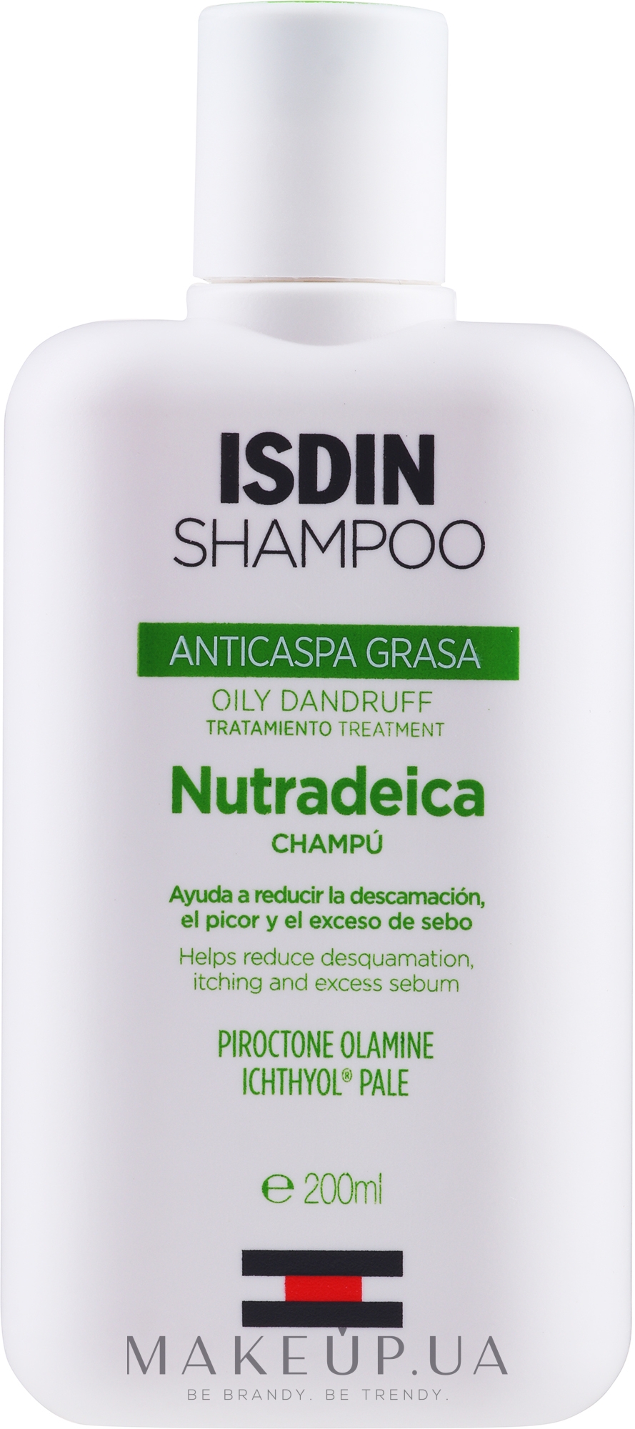 Шампунь против перхоти - Isdin Nutradeica Oily Anti-Dandruff Shampoo — фото 200ml