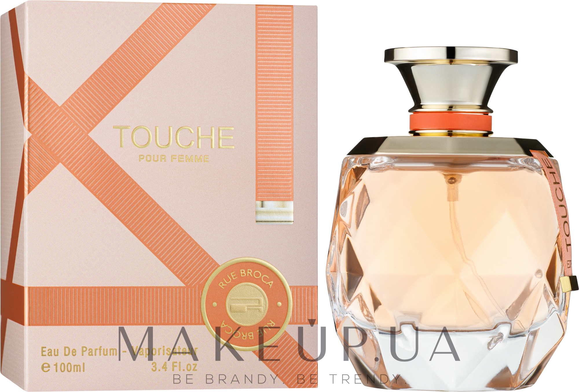 Afnan Rue Broca Touch Pour Femme - Парфумована вода — фото 100ml