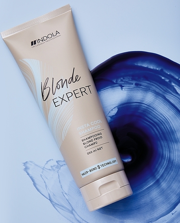 Відновлювальний і зміцнювальний шампунь для світлого волосся - Indola Blonde Expert Insta Strong Shampoo — фото N5
