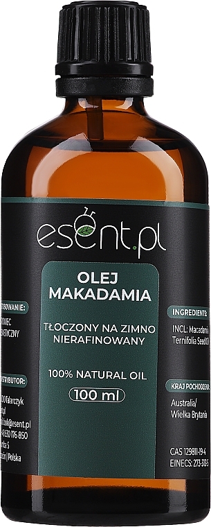 Олія макадамії - Esent — фото N1