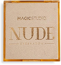 Палетка теней для век - Magic Studio Nude 9 Eyeshadows Palette — фото N2