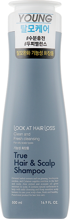 Шампунь для волосся - Doori Cosmetics Look At Hair Loss True Hair & Scalp Shampoo — фото N1