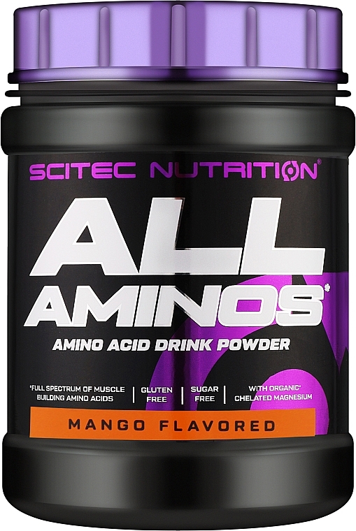 Аминокислоты - Scitec Nutrition All Aminos Mango — фото N1