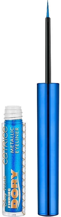 Стійка рідка підводка для очей - Catrice Disney Pixar Finding Dory Metallic Eyeliner — фото N1