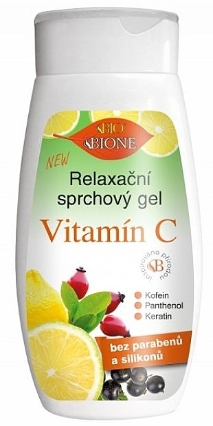 Гель для душу з вітаміном С - Bione Cosmetics Vitamin C Shower Gel — фото N1