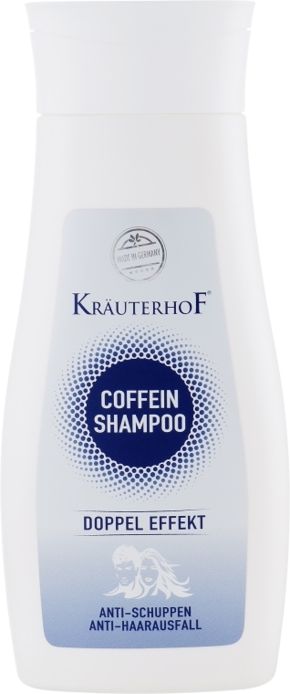 Шампунь "Кофеїн" проти лупи та випадіння волосся - Krauterhof