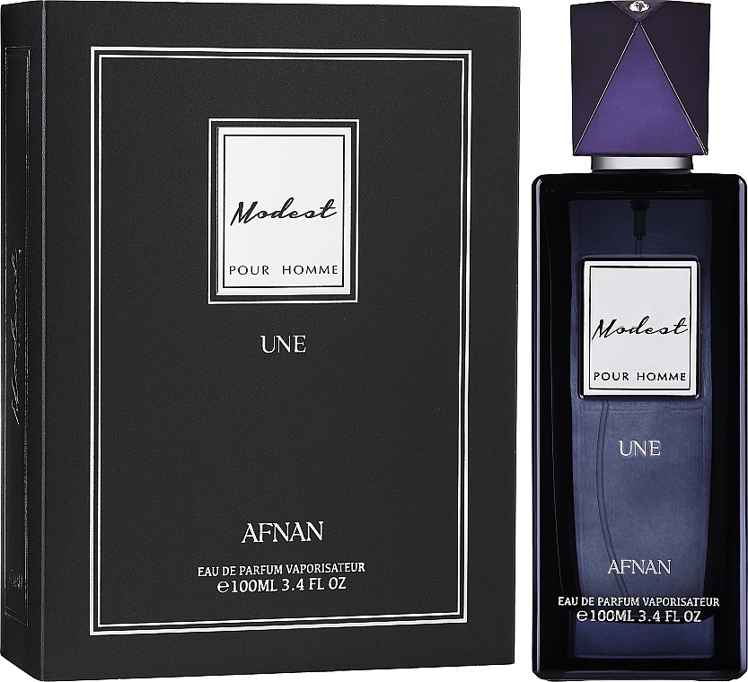 Afnan Perfumes Modest Une - Парфюмировання вода — фото N1
