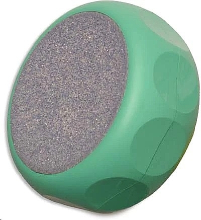 Тертка для ніг керамічна кругла, м'ятна - Erlinda Solingen Germany Rubbi Rub — фото N1
