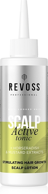 Тоник для кожи головы, стимулирующий рост волос - Revoss Professional Scalp Active Tonic
