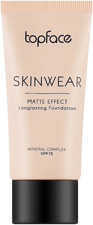 Тональний крем - Topface Skinwear Matte Effect SPF 15
