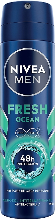 Антиперспірант "Свіжість океану" - NIVEA MEN Fresh Ocean 48H Protection — фото N1