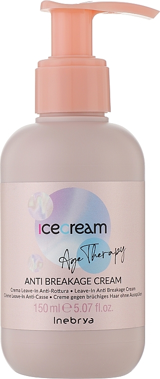 Крем проти ламкості волосся - Inebrya Ice Cream Age Therapy Anti Breakage Cream — фото N1