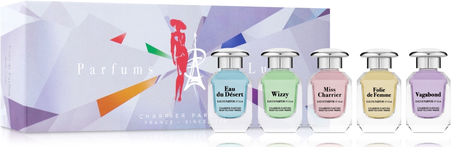 Charrier Parfums Parfums De Luxe - Набор (edp/12mlx5)