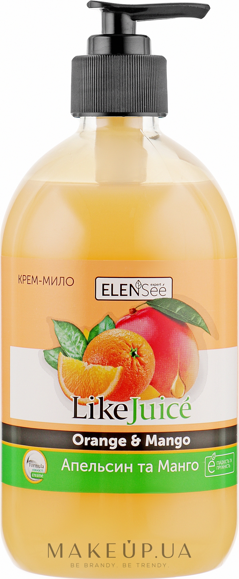 Крем-мило рідке "Апельсин-манго" - ElenSee Like Juice — фото 500ml