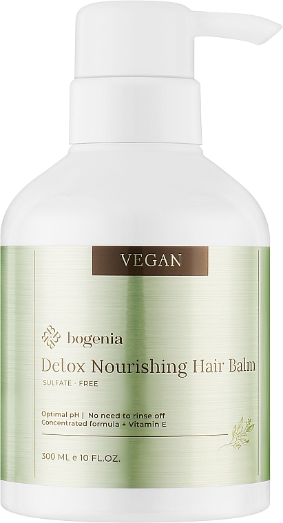 Живильний бальзам для волосся - Bogenia Detox Nourishing Hair Balm — фото N1
