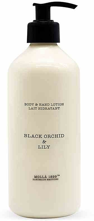 Cereria Molla Black Orchid and Lily Body Lotion - Лосьон для тела и рук — фото N1