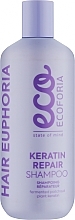 Духи, Парфюмерия, косметика Шампунь для волос - Ecoforia Hair Euphoria Keratin Repair Shampoo