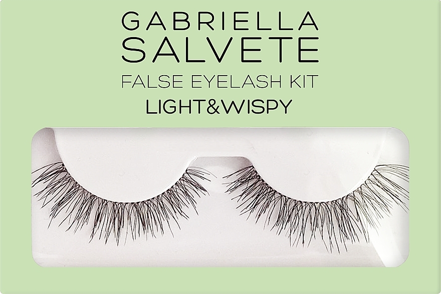 Накладные ресницы - Gabriella Salvete False Eyelash Kit Light & Wispy — фото N1