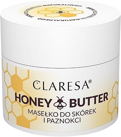 Масло для кутикулы "Мед" - Claresa Honey Butter Cuticle — фото N1