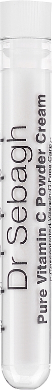 Базовий догляд з чистим стабілізованим вітаміном С - Dr Sebagh Pure Vitamin C Powder Cream — фото N2