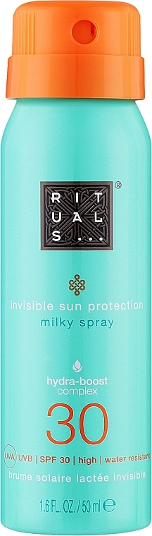 Сонцезахисний спрей для тіла - Rituals The Ritual of Karma Sun Protection Milky Spray 30 — фото N1