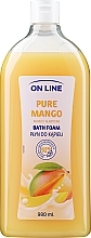Духи, Парфюмерия, косметика Пена для ванны "Манго" - On Line Bath Foam Pure Mango