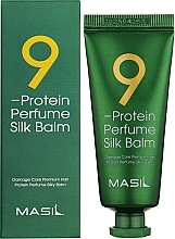 Несмываемый бальзам с протеинами для поврежденных волос - Masil 9 Protein Perfume Silk Balm  — фото N2