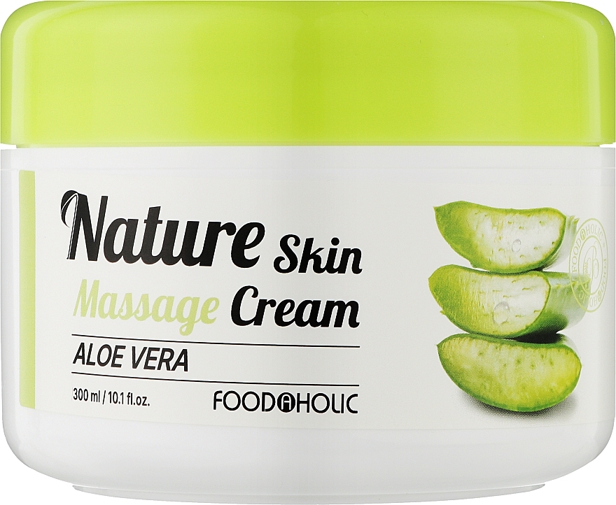 Масажний крем для обличчя з алое вера - Food a Holic Natural Skin Massage Cream Aloe Vera — фото N1