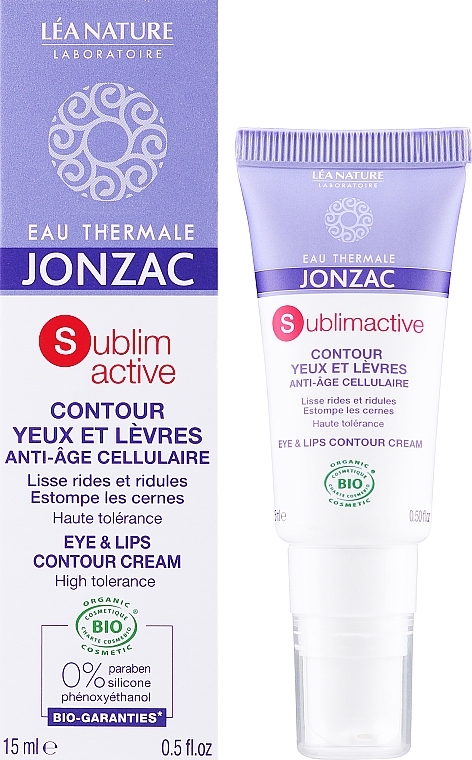 Крем для контура глаз и губ - Eau Thermale Jonzac Sublimactive Eye & Lips Contour Cream — фото N2
