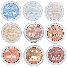 Хайлайтер для обличчя - MUA Undress Your Skin Shimmer Highlighter Powder — фото N3