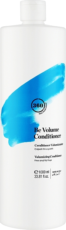 Кондиціонер для додання об’єму тонкому і слабкому волоссю - 360 Be Volume Conditioner — фото N1
