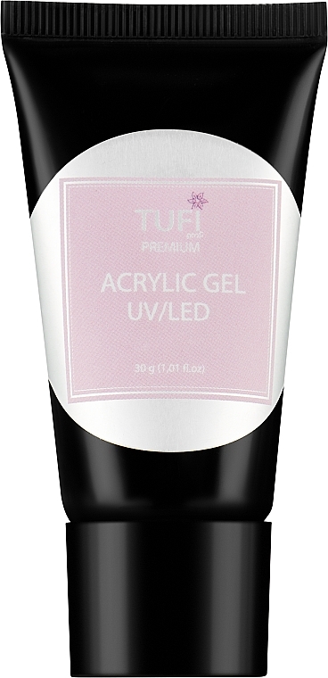 Акрил-гель для нігтів, 30 г - Tufi Profi Premium Acrylic Gel UV/LED — фото N1