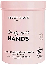 Захисний крем для рук і нігтів з маслом ши - Peggy Sage Beauty Expert Care Cream Hands & Nails Shea Butter — фото N3