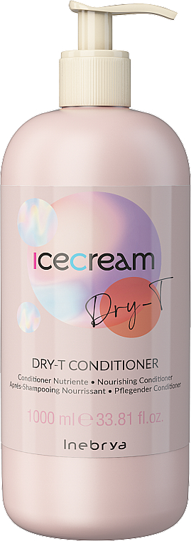 Кондиціонер для сухого волосся - Inebrya Ice Cream Dry-T Conditioner — фото N1