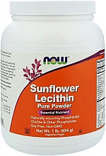 Духи, Парфюмерия, косметика Лецитин подсолнечный в порошке - Now Foods Sunflower Lecithin Pure Powder