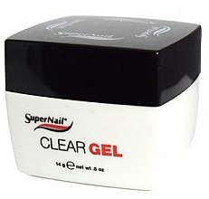 Парфумерія, косметика Прозорий зміцнювальний гель для нігтів - SuperNail Clear Gel