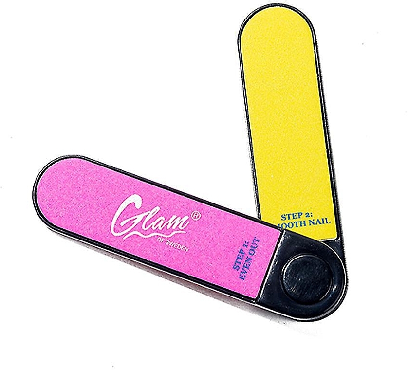 Пилочка для нігтів складана - Glam Of Sweden Nail File 4 Steps Folding — фото N1