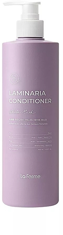 Кондиционер для волос - La Ferme Laminaria Conditioner White Musk — фото N1