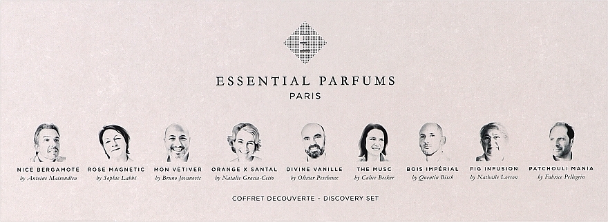 Essential Parfums Discovery Sample Set - Набор (edp/9x2ml) — фото N1