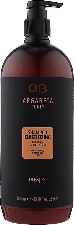 Шампунь для кучерявого волосся - Dikson ArgaBeta Curly Shampoo Elasticizing * — фото N3