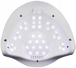 Светодиодная УФ-лампа для ногтей, белая - Sun X5 MAX 80 W UV/LED — фото N2