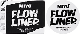 Веганська підводка для очей - Miyo Flow Liner Vegan Creamy Eyeliner — фото N1