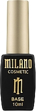Камуфлирующая база для ногтей - Milano Cosmetic Golden Bloom Rubber Base Gel — фото N1
