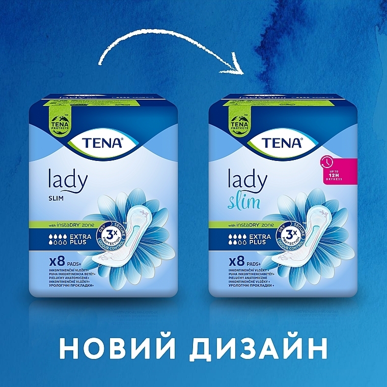 Урологические прокладки, 8 шт. - TENA Lady Slim Extra Plus — фото N3